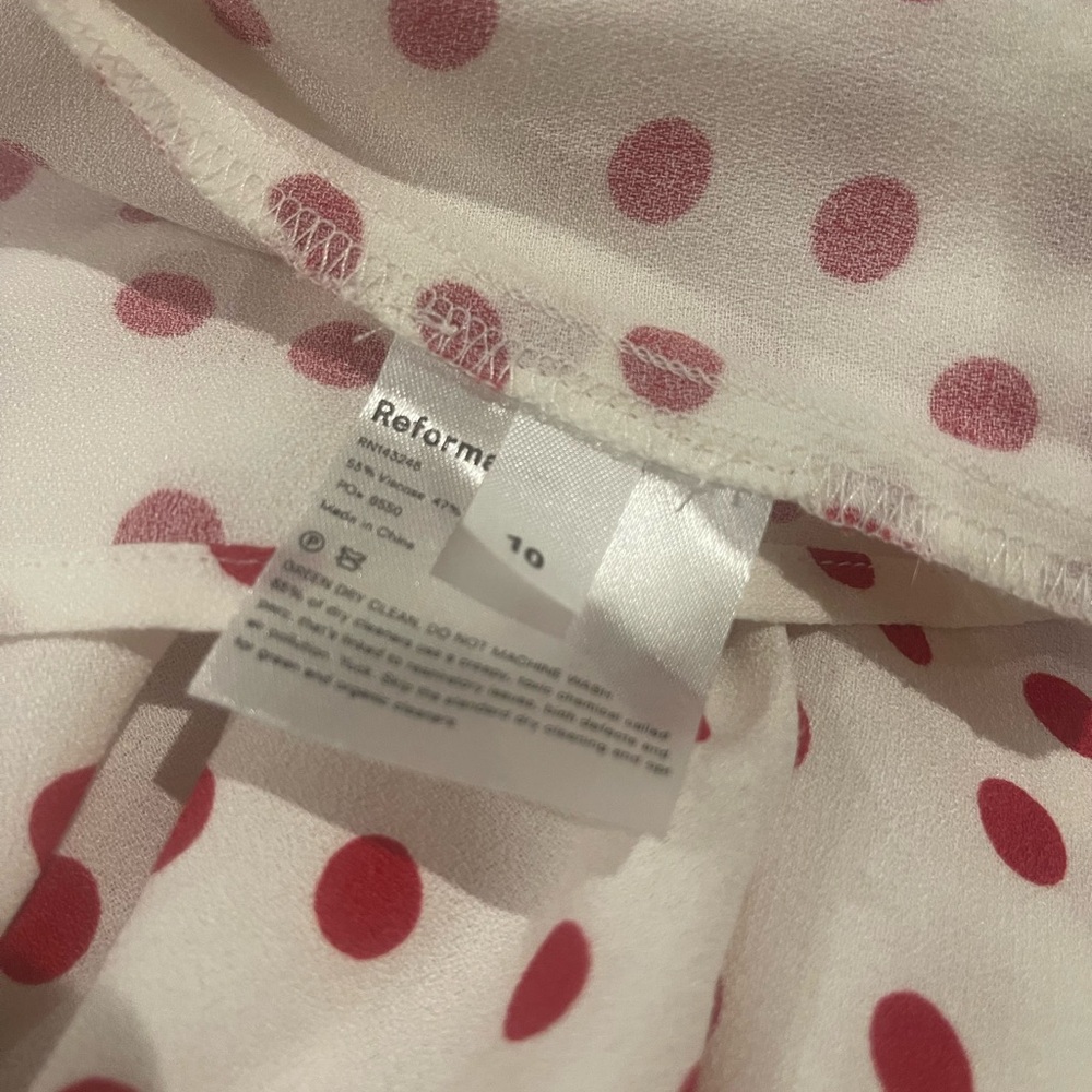 NWOT Reformation Kat Midi Dress - Picture 7 of 8
